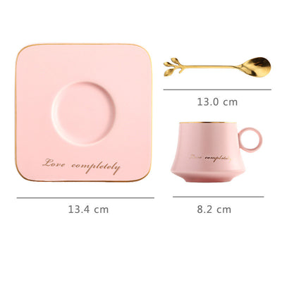 Juego de Tazas de Café Phnom Penh - Diseño Cuadrado para Oficina, Hogar y Bar - Image 5
