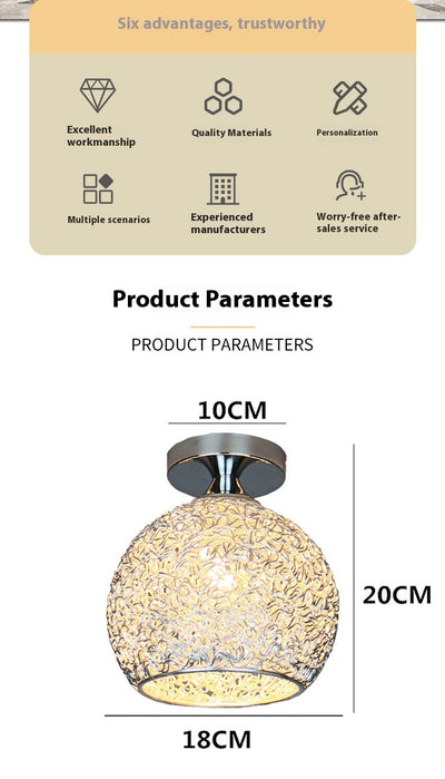 Lámpara LED de Techo Inteligente Multicolor para Dormitorio y Pasillo - Image 14