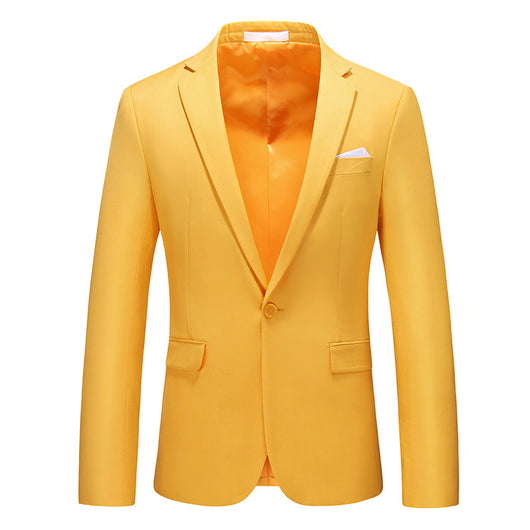 Blazer Ejecutivo Slim Fit Estilo Coreano para Hombre - Image 20