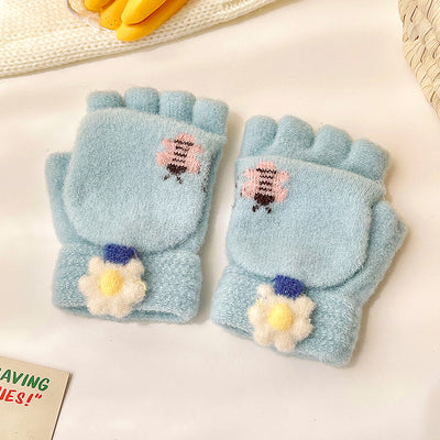Manoplas Gruesas de Cinco Dedos para Bebé - Guantes de Invierno y Otoño - Image 40