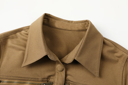 Vestido Camisero Urbano con Cinturón para Mujer - Estilo Casual Profesional - Image 13