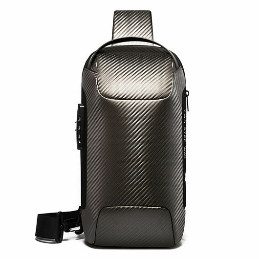 Bolsa Mensajera Impermeable para Hombre - Estilo Coreano Business - Image 13
