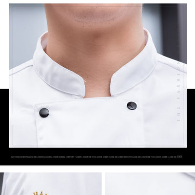 Uniforme Culinario Ligero para Hombre - Tela Transpirable Verano - Image 7