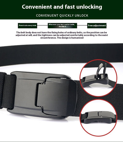 Cinturón Táctico Elástico Casual para Hombre - Image 26
