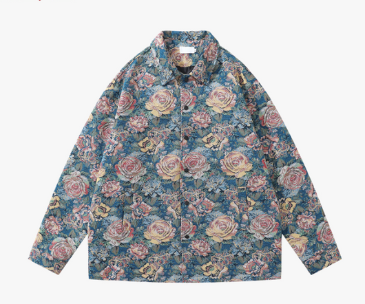 Camisa Suelta Multicolor de Manga Larga para Hombre y Mujer - Image 14