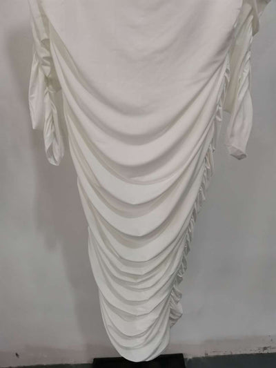 Vestido de Fiesta Ice Silk Largo Medio - Fresco para Verano - Image 11
