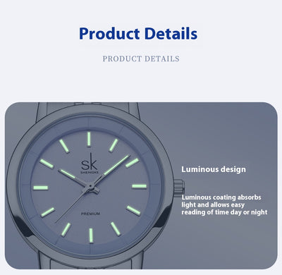 Reloj de Lujo Ligero con Caja de Acero Inoxidable - Image 16