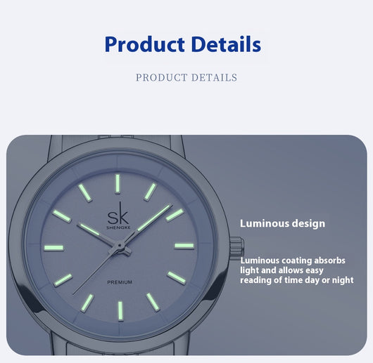 Reloj de Lujo Ligero con Caja de Acero Inoxidable - Image 16