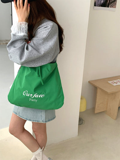 Bolsa Mensajero de Lona a Rayas con Doble Uso y Gran Capacidad - Image 18