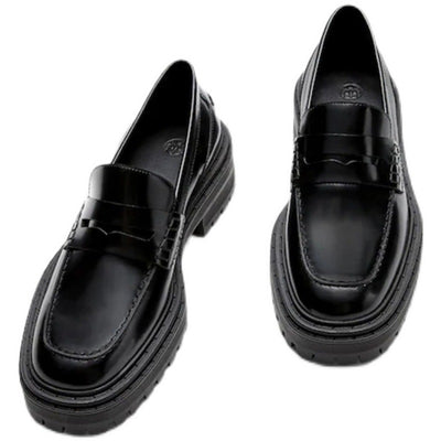 Zapatos Casuales de Cuero Genuino con Suela Reforzada y Punta Redonda - Image 8