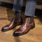 Botas Martin para Hombre Cuero Retro Otoño Invierno