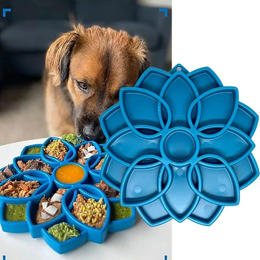 Comedero Lento Antiestrés para Perros y Gatos - Bandeja Interactiva Resistente y Fácil de Limpiar - Image 6