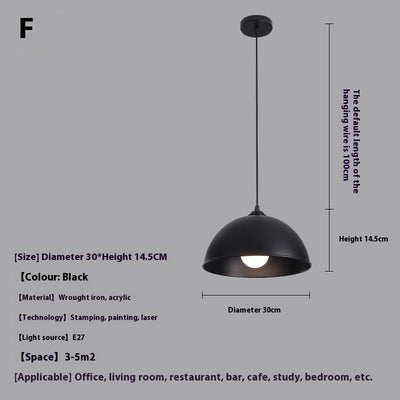 Lámpara Colgante Minimalista de Diseño Moderno para Restaurante y Bar - Image 11