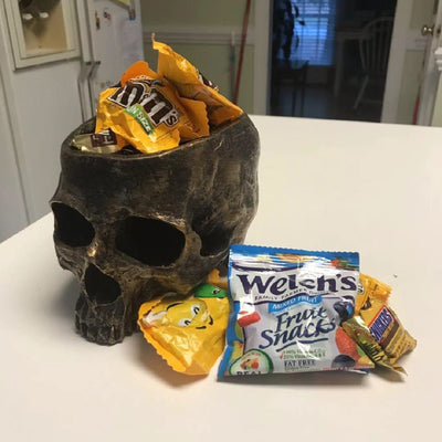 Maceta Decorativa Calavera de Resina para Halloween - Image 12