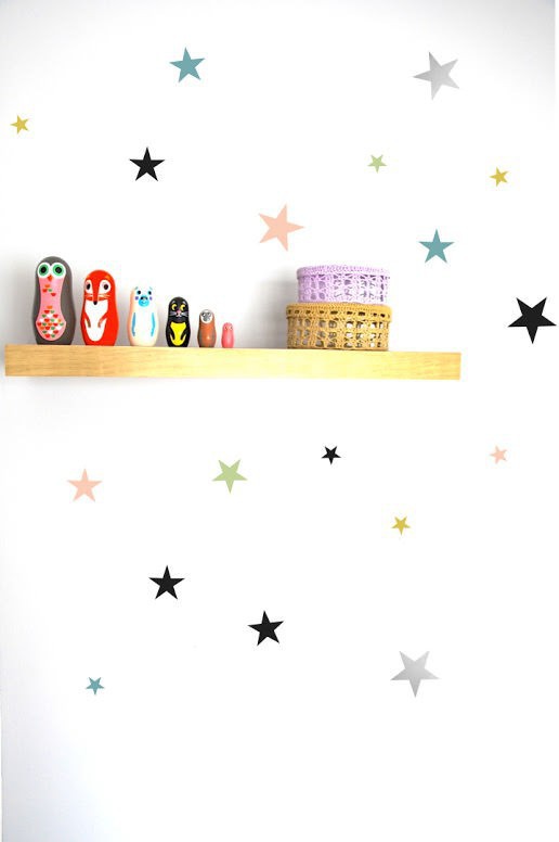 Adhesivo Decorativo de Pared Creativo Estrella - Combinación PVC - Image 14