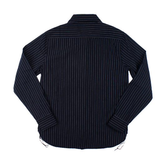 Camisa de Rayas Verticales Estilo Retro Americano para Hombre - Image 3