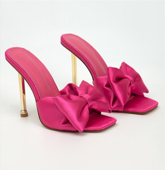 Sandalias de Tacón Alto con Punta Cuadrada y Detalle Mariposa para Mujer - Image 14