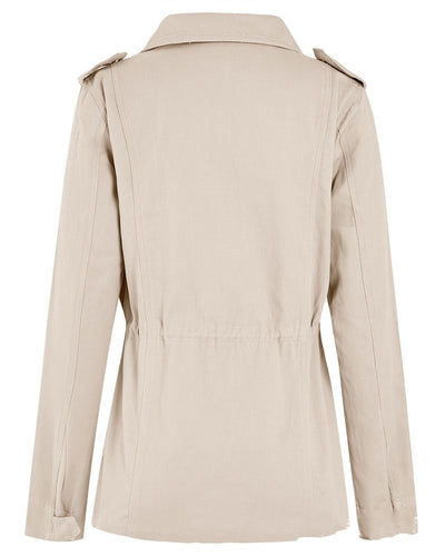 Chaqueta Casual para Mujer con Solapa y Cierre de Cremallera - Image 13