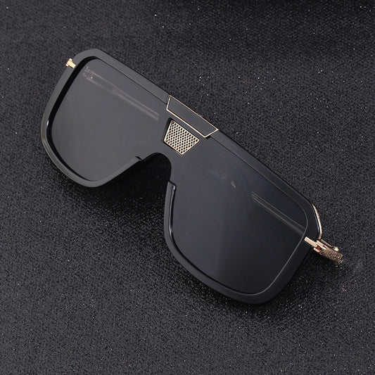 Gafas de Sol Retro Cuadradas Unisex - Marco Grande Europeo - Image 2