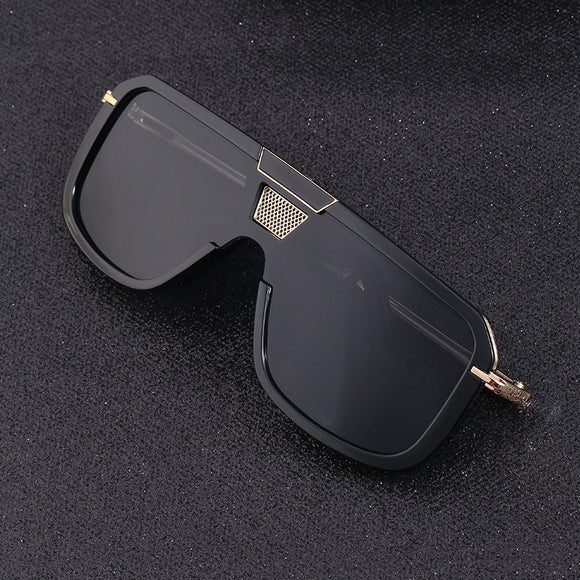 Gafas de Sol Retro Cuadradas Unisex - Marco Grande Europeo