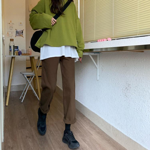Pantalones Slim de Cintura Alta para Otoño - Versátiles y Favorecedores
