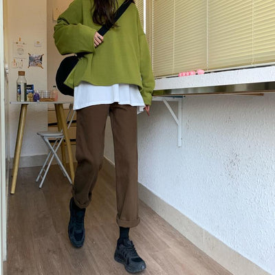 Pantalones Slim de Cintura Alta para Otoño - Versátiles y Favorecedores - Image 2