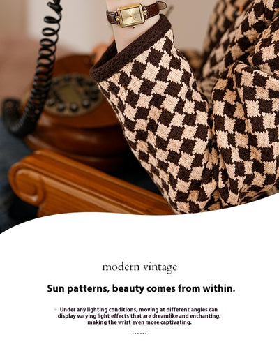 Reloj Cuadrado Minimalista Luxury para Mujer - Diseño Retro Sofisticado - Image 9