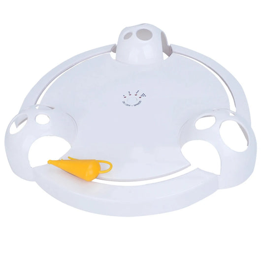 Carrusel Interactivo Eléctrico para Gatos - Juguete de Movimiento Continuo - Image 15