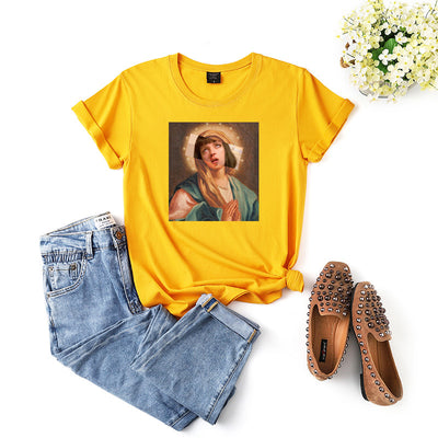 Camiseta Estampada de Manga Corta para Mujer - Image 5