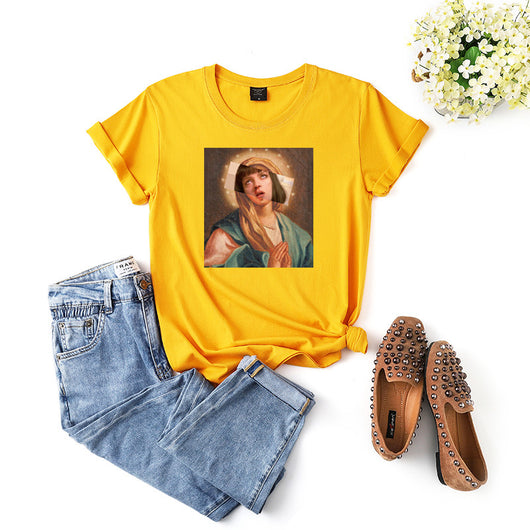 Camiseta Estampada de Manga Corta para Mujer - Image 5