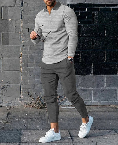 Conjunto Deportivo Hombre: Sudadera con Cierre y Pantalón - Image 12