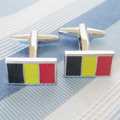 Gemelos Franceses con Bandera para Hombre - Accesorios de Lujo - Image 2
