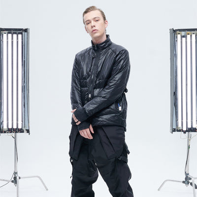 Chaqueta de Algodón Impermeable para Hombre con Forro Técnico