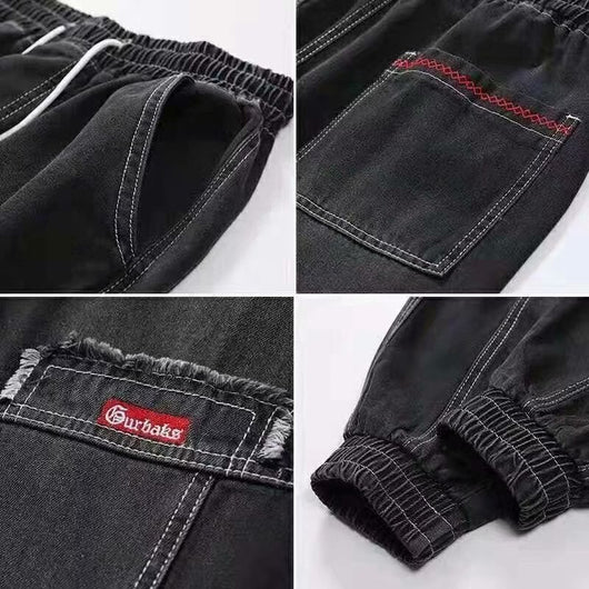 Pantalones Harem Casuales Talla Grande para Hombre - Image 13