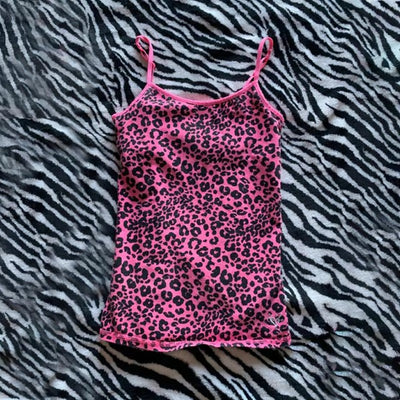 Top Estampado Leopardo Ajustado sin Mangas - Elegancia Street Style - Image 5