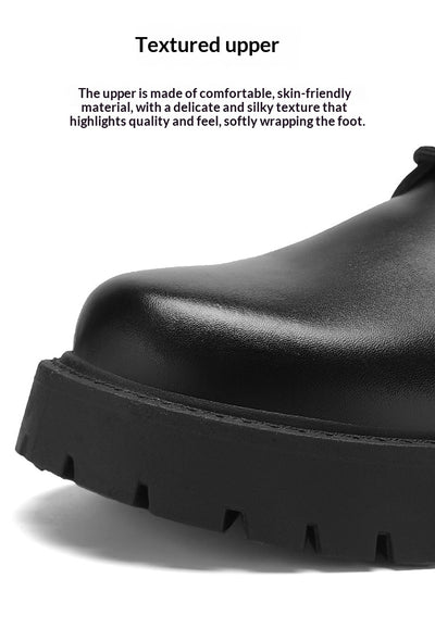 Zapatos de Cuero Negro Impermeables para Hombre Ejecutivo - Image 15
