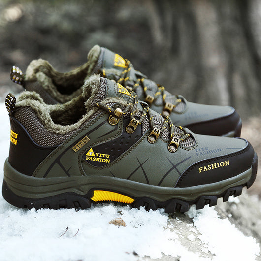 Botas de Senderismo Cálidas para Hombre - Deportes al Aire Libre - Image 8