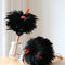 Plumero de Plumas Blanco - Limpiador de Polvo Decorativo