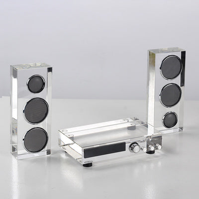 Lámpara Decorativa de Cristal Tema Música - Luz LED Luxury para Escritorio - Image 2