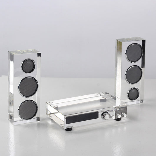 Lámpara Decorativa de Cristal Tema Música - Luz LED Luxury para Escritorio - Image 2