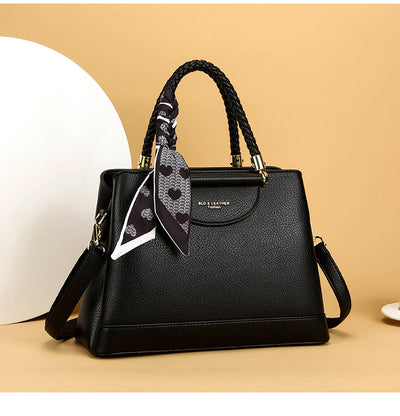 Bolso Tote Crossbody de Lujo Retro con Gran Capacidad para Mujer - Image 25