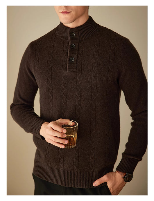 Suéter Grueso con Cuello Tipo Polo - Colección Otoño Invierno - Image 18