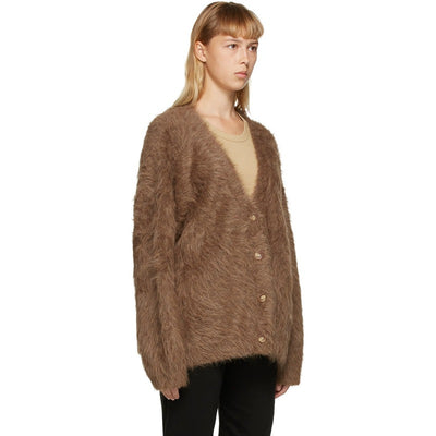 Cardigan Tejido para Mujer Escote V Botones Simples - Image 5