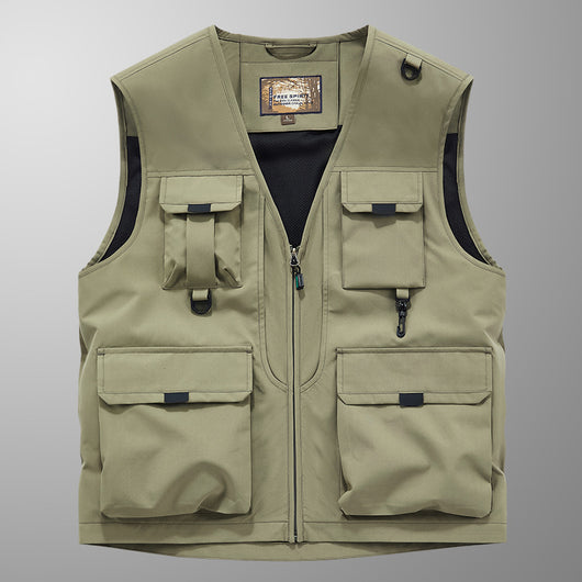 Chaleco de Pesca Multi-bolsillo para Hombre - Image 7