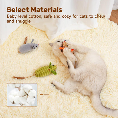 Juguetes Interactivos para Gatos con Catnip y Sonidos de Ratón - Image 4