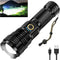 Linterna LED P70 Profesional Zoom Aluminio Resistente