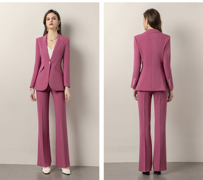 Traje Primavera Rojo Rosa para Mujer - Image 4