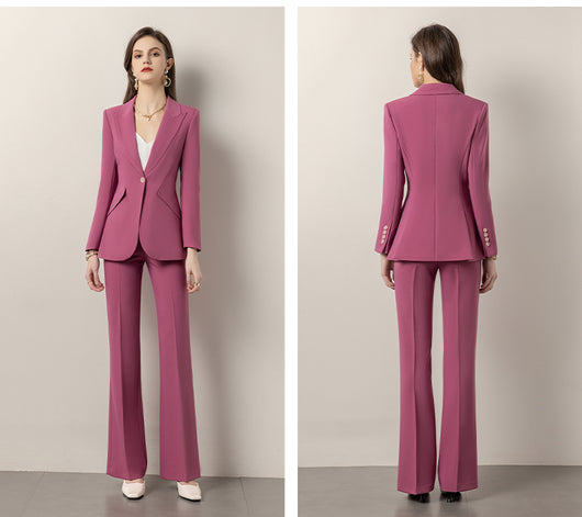 Traje Primavera Rojo Rosa para Mujer - Image 4