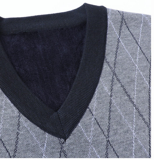 Chaleco Cardigan Hombre Primavera Otoño - Suéter Casual Edad Media - Image 8