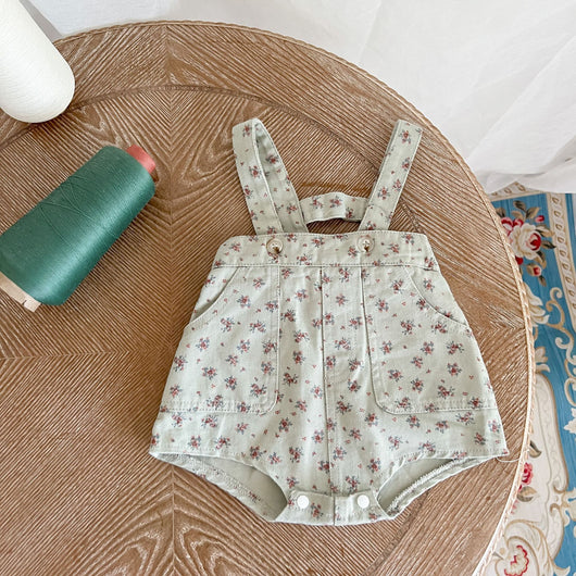 Overol Infantil de Mezclilla Suave Lavada Estilo Otoño - Image 14